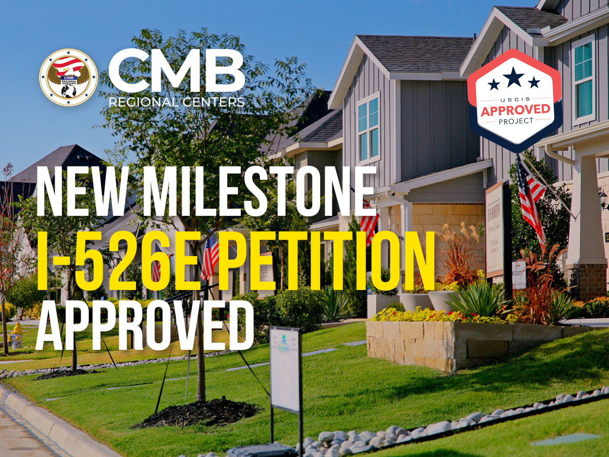 CMB Regional Centers Announces First I-526E Approval for Investor in Hillwood Treeline Project